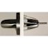 WingIts Grab Bar Fastener Standard Stainless Steel with 4 in. Screw