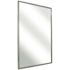 Bradley 24 x 36 in. Angle Frame Mirror, Stainless Steel