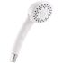 Delta 1-Spray Patterns 2.50 GPM 2 in. Wall Mount Handheld Shower Head in White