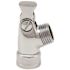 Delta Deluxe Swivel Connector, Chrome