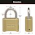 Master Lock Combination Lock, Resettable, Numbers