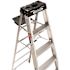 Werner 4 ft. Aluminum Step Ladder (8 ft. Reach Height) with 300 lb. Load Capacity Type IA Duty Rating