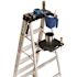 Werner 4 ft. Aluminum Step Ladder (8 ft. Reach Height) with 300 lb. Load Capacity Type IA Duty Rating