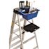 Werner 4 ft. Aluminum Step Ladder (8 ft. Reach Height) with 300 lb. Load Capacity Type IA Duty Rating