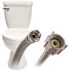 Fluidmaster 3/8 in. Compression x 7/8 in. Ballcock x 20 in. L Braided Stainless Steel Toilet Connector