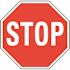 HY-KO 18 in. x 18 in. Red Heavy-Duty Aluminum Stop Sign