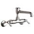 Chicago Faucets 886 Series 2-Handle Utility Faucet with Atmospheric Vacuum Breaker in Chrome Plate Finish
