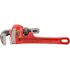 RIDGID 6 in. Straight Pipe Wrench for Heavy-Duty Plumbing, Sturdy Plumbing Pipe Tool with Self Cleaning Threads and Hook Jaws