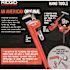 RIDGID 6 in. Straight Pipe Wrench for Heavy-Duty Plumbing, Sturdy Plumbing Pipe Tool with Self Cleaning Threads and Hook Jaws