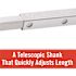 RIDGID 1-14 in. to 2-1/2 in. Adjustable 10 in. to 17 in. Fold Over Telescoping Basin Wrench for Tight Spaces