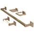 ProPlus 4-Piece Concealed Screw Bath Set in Brushed Nickel