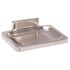 Proplus Soap Dish Concealed Screw in Brushed Nickel
