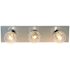 Royal Cove 18 in. Vanity Lighting Strip in Brushed Nickel Uses Three 60-Watt Incandescent G25 Medium Base Lamps