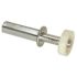 Anvil Mark Silver Bi-Fold Door Top Guide Wheel