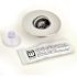 Watco Nufit Presflo Bathtub Drain With Plastic Stopper, Chrome-Plated