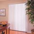 Designer's Touch White 3-1/2 in. PVC Vertical Blinds - 78 in. W x 84 in. L