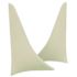 SPLASH-ENDER SPLASH ENDER WHITE 11 IN X 7 IN X 3 IN PAIR