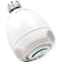 Niagara Conservation Earth 3-Spray 2.7 in. Single Wall Mount Fixed 1.75 GPM Shower Head in White