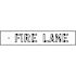 HY-KO 12 in. x 18 in. Aluminum No Parking Fire Lane Sign