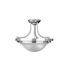 Monument 2-Lights Brushed Nickel Semi-Flushmount