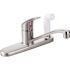 CLEVELAND FAUCET GROUP Cornerstone Single-Handle Side Sprayer Kitchen Faucet in Chrome