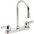 Delta Double-Handle Standard Kitchen Faucet in Chrome