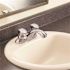 Delta Commercial 4 in. Centerset 2-Handle Bathroom Faucet in Chrome with Vandal-Resistant Handle Actuator