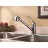 CLEVELAND FAUCET GROUP Capstone Single-Handle Pull Out Sprayer Kitchen Faucet in Chrome