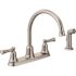 CLEVELAND FAUCET GROUP Capstone 2-Handle Side Sprayer Kitchen Faucet in Classic Stainless