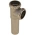 Premier 1-1/2 in. x 4 in. End Outlet Tee Brass 20-Gauge Slip Joint