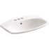 KOHLER Cimarron 22-3/4 in. Drop-In Vitreous China Bathroom Sink in White