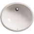 KOHLER Caxton 19-1/4 in. Oval Vitreous China Undermount Bathroom Sink in White