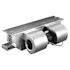 HBC Horizontal Recessed Fan Coil Unit Chilled Water and Hot Water 2-Pipe with 3-Row Coil 400 CFM Right Handed Model