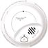 BRK Brands 120-Volt Hardwire, Ionization Sensor Smoke Alarm Detector Perfect Mount with Battery Backup