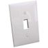 Preferred Industries White 1-Gang Toggle Wall Plate (1-Pack)