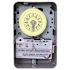 Intermatic T100 Series 40 Amp 125V SPST 24-Hour Mechanical Time Switch with Indoor Enclosure