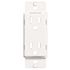 TAYMAC MASQUE 5000 Plastic White Duplex Adapter Plate, Aesthetic Outlet Adapter Plate Hides Old or Discolored Fixture