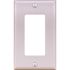 Preferred Industries 1-Gang Decorative Wall Plate White