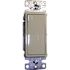 HUBBELL WIRING 15 Amp 120-Volt to 277-Volt Single-Pole Rocker Light Switch, White