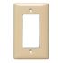 HUBBELL WIRING Ivory 1-Gang Decorator Wall Plate