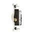 Leviton 20-Amp Commercial Grade Grounding Single Outlet, White 5801-W