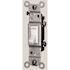 Leviton 15 Amp CO/ALR AC Quiet Toggle Switch, White 2651-2W