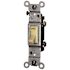 Leviton 15 Amp CO/ALR AC Quiet Toggle Switch, Ivory 2651-2I