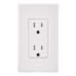 Leviton Decora 15-Amp Tamper Resistant Duplex Outlet, White
