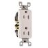 Leviton Decora 15-Amp Tamper Resistant Duplex Outlet, White