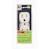 Leviton 15 Amp 125 V Tamper/Weather Resistant Duplex Outlet/Receptacle, White (1-Pack) W5320-T0W