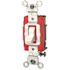 Leviton 20 Amp 120/277-Volt Heavy Duty 3-Way AC Quiet Toggle Switch, White 1223-SW