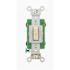 Leviton 30 Amp Industrial Grade Heavy Duty Double-Pole Toggle Switch, Ivory 3032-2I