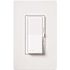 Lutron Diva 3-Speed Rocker Fan Control, Single-Pole, 1.5 Amp, White (DVFSQ-F-WH)