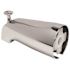 PROPLUS Bathtub Spout with Top Diverter and Adjustable Slide Connector in Chrome